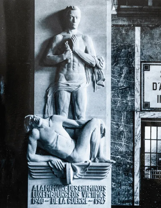 Monument aux morts des cheminots luxembourgeois, Gare de Luxembourg