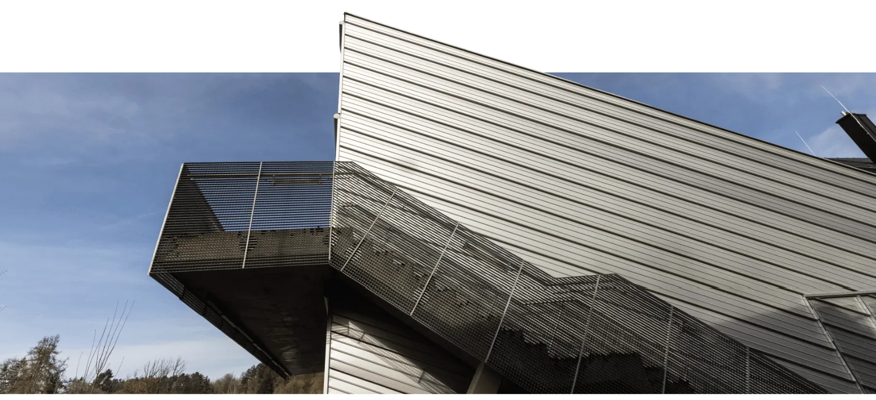 Spektrum’s aluminium extension at Site Albert Hames in Rumelange
