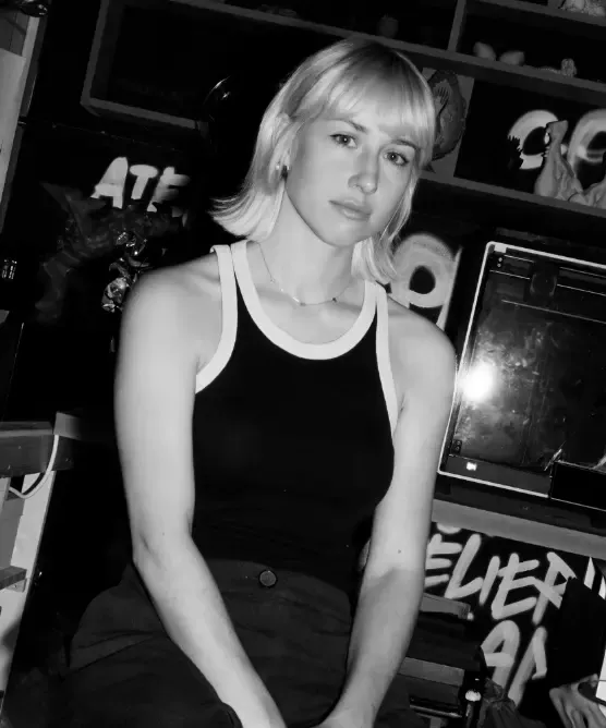 Portrait of Maïté Seimetz