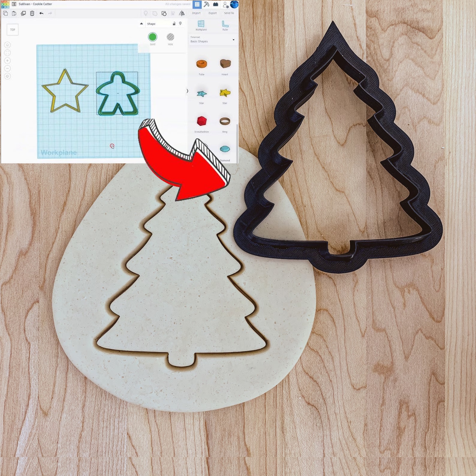 Atelier Emporte-pièces de Noël imprimés en 3D 