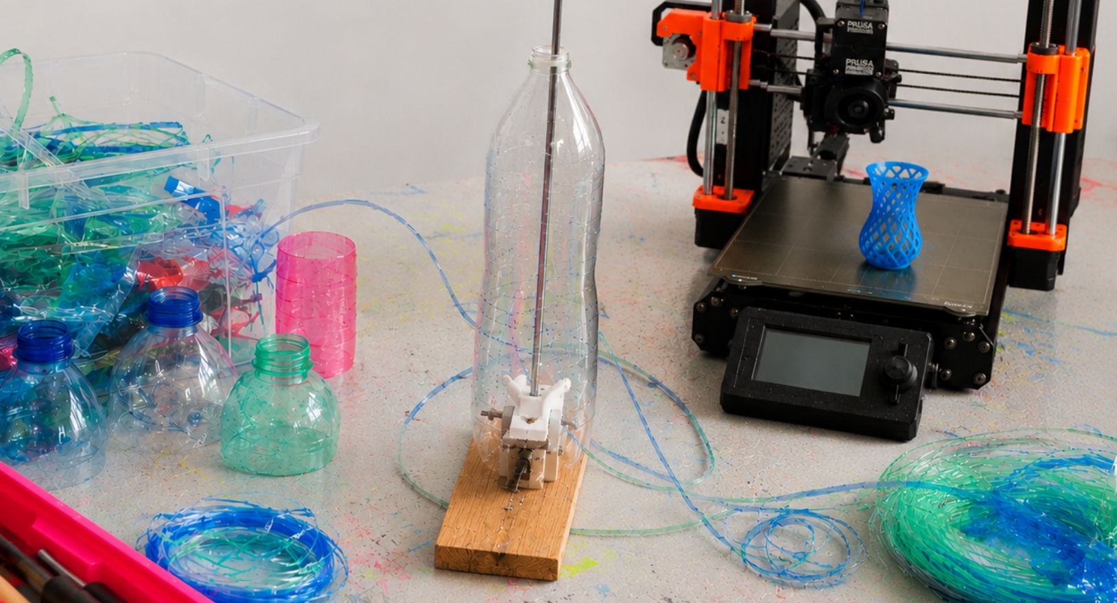 Workshop : De la bouteille PET à la création 3D